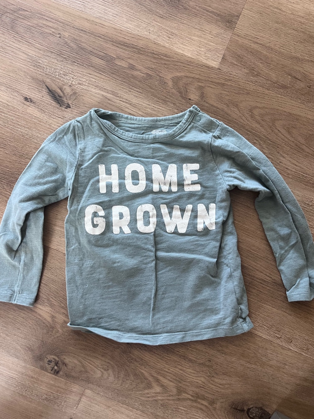 Kids "Home Grown" Long Sleeve Tee 24M